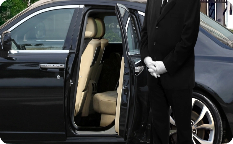 Navette invités mariage Paris van