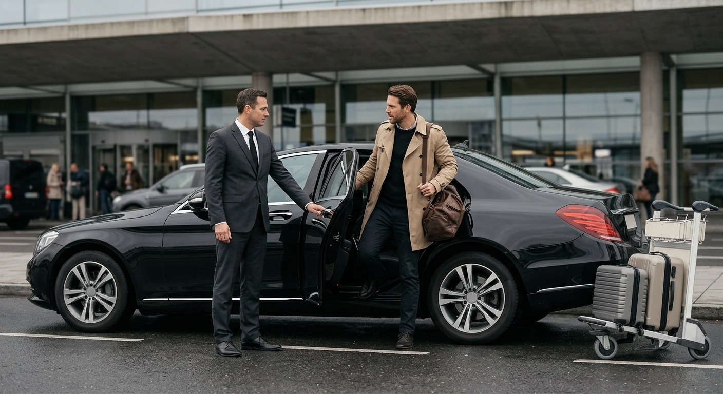 Départ de Paris en voiture avec chauffeur vers la Principauté de Monaco